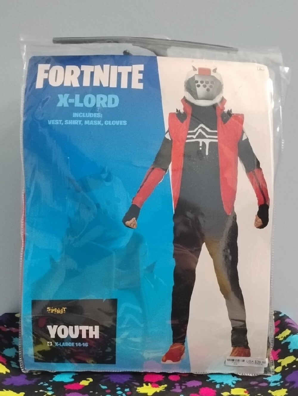Bundle Of 2 New Boys Size XL 14-16 Costumes Both New In Package - Picture 2 of 7